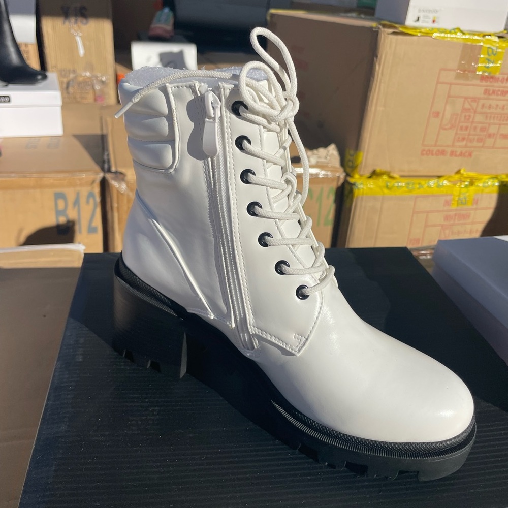 Chunky sole walker bootie